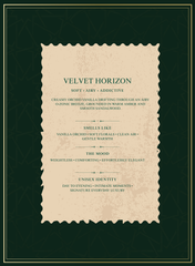 Velvet Horizon Luxury Set – 100 mL Eau de Parfum (EDP) & 400g Candle