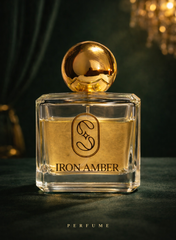 Iron Amber – Luxury Unisex Fragrance 100 mL Eau de Parfum (EDP) & 400g Candle